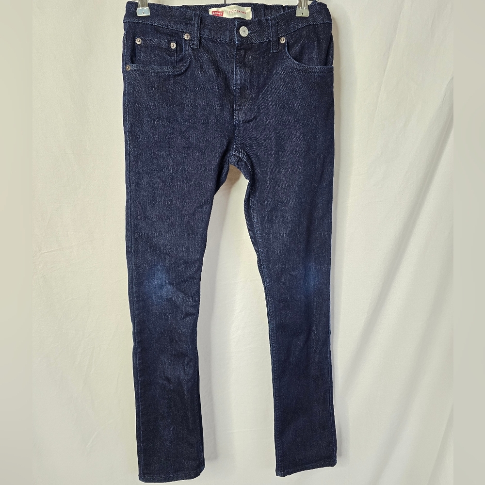 Levi's 510 Kids Skinny Dark Blue Jeans